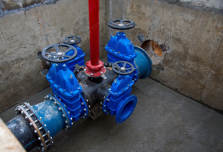 gate valve industrial valve supplier in UAE for rainwater drainage