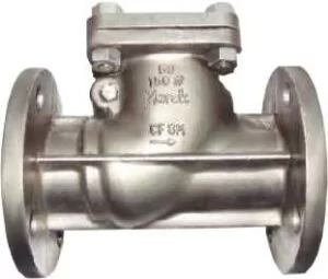 INVESTMENT CASTING NON RETURN VALVE CLASS 300 SWING TYPE BOLTED COVER