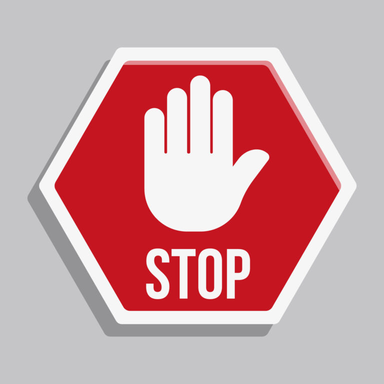 stop sign