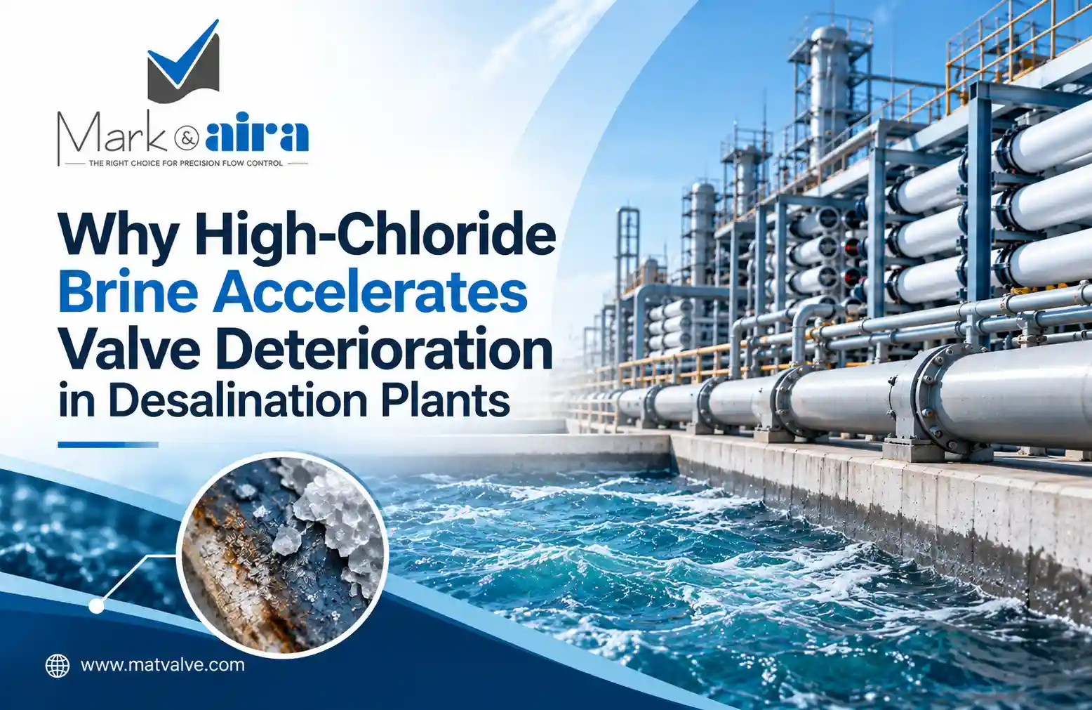 Why High-Chloride Brine Accelerates Valve Deterioration in Desalination Plants